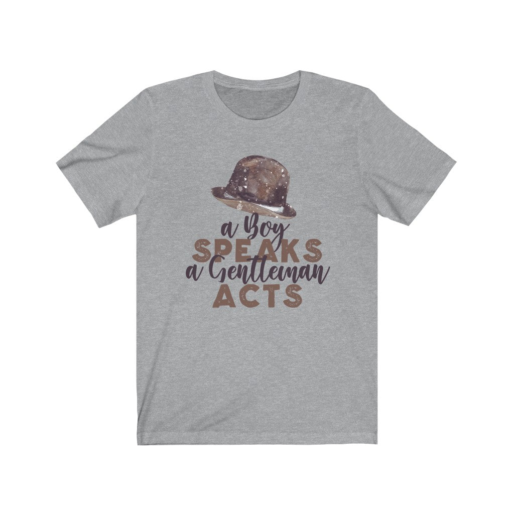 Boys and Gents  Adult Jersey Short Sleeve Tee