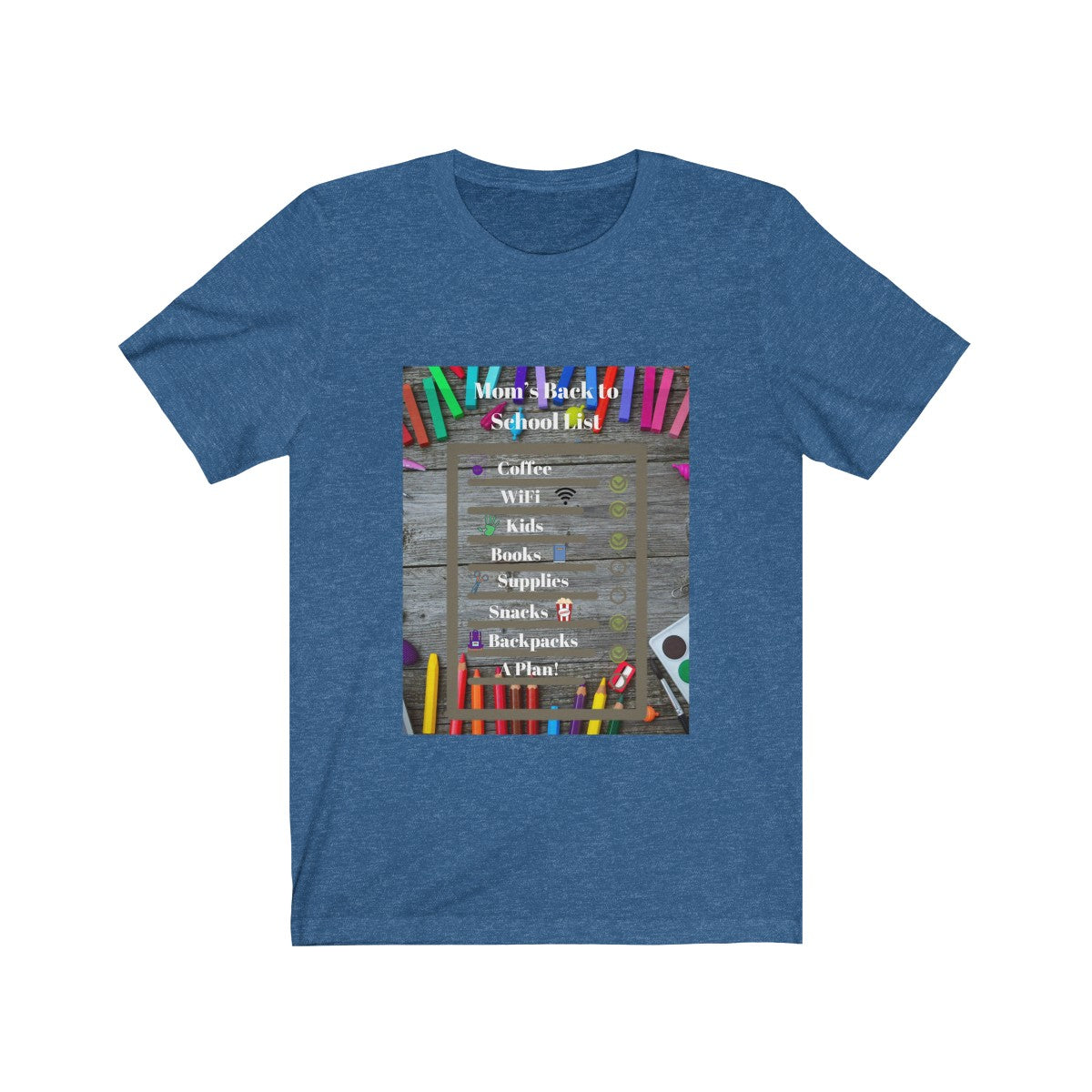 Mom’s List Women’s Jersey Short Sleeve Tee