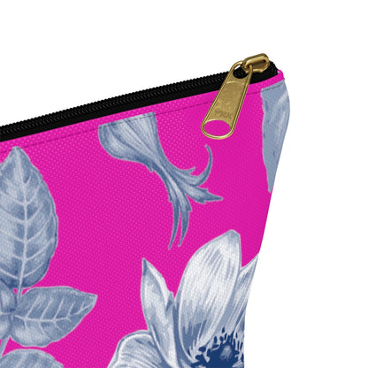 Pretty Pink, Baby Blue Accessory Pouch w T-bottom