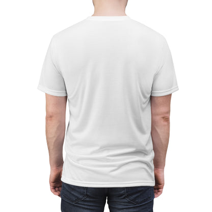 White Shamrock Unisex AOP Cut & Sew Tee