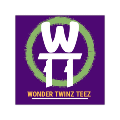 WTT Logo Square Sticker (EU)