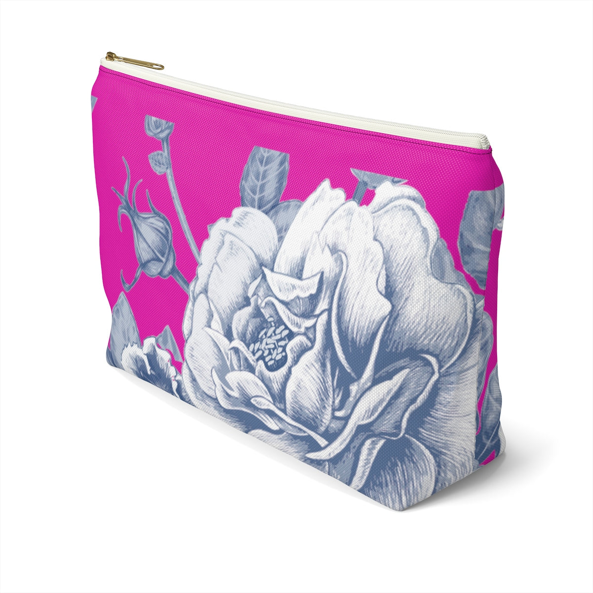 Pretty Pink, Baby Blue Accessory Pouch w T-bottom
