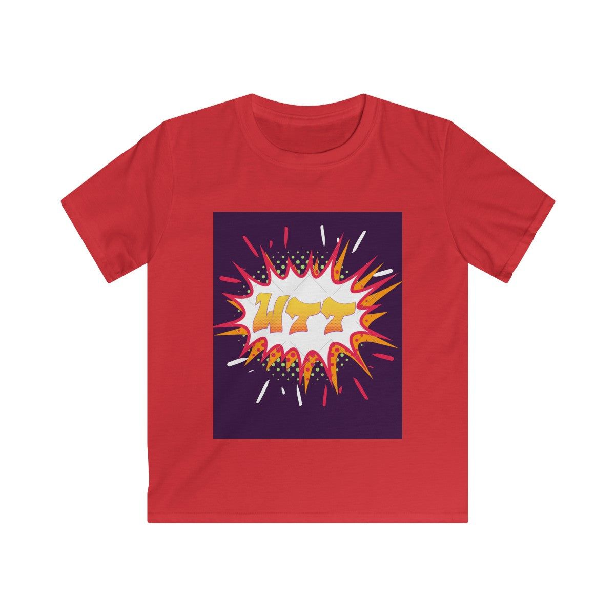 WTT POW Logo Kids Softstyle Tee