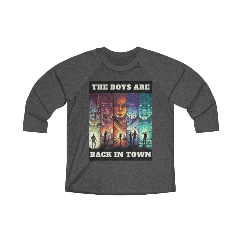 The Boys Unisex Tri-Blend 3/4 Raglan Tee