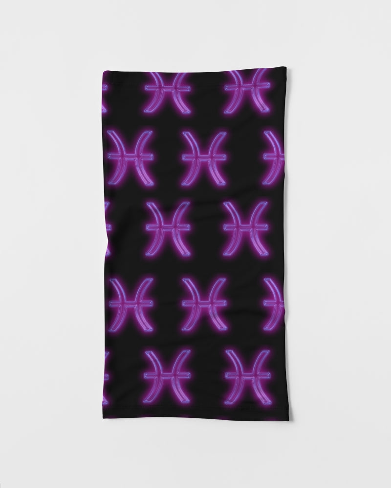 Purple Pisces  Neck Gaiter Set