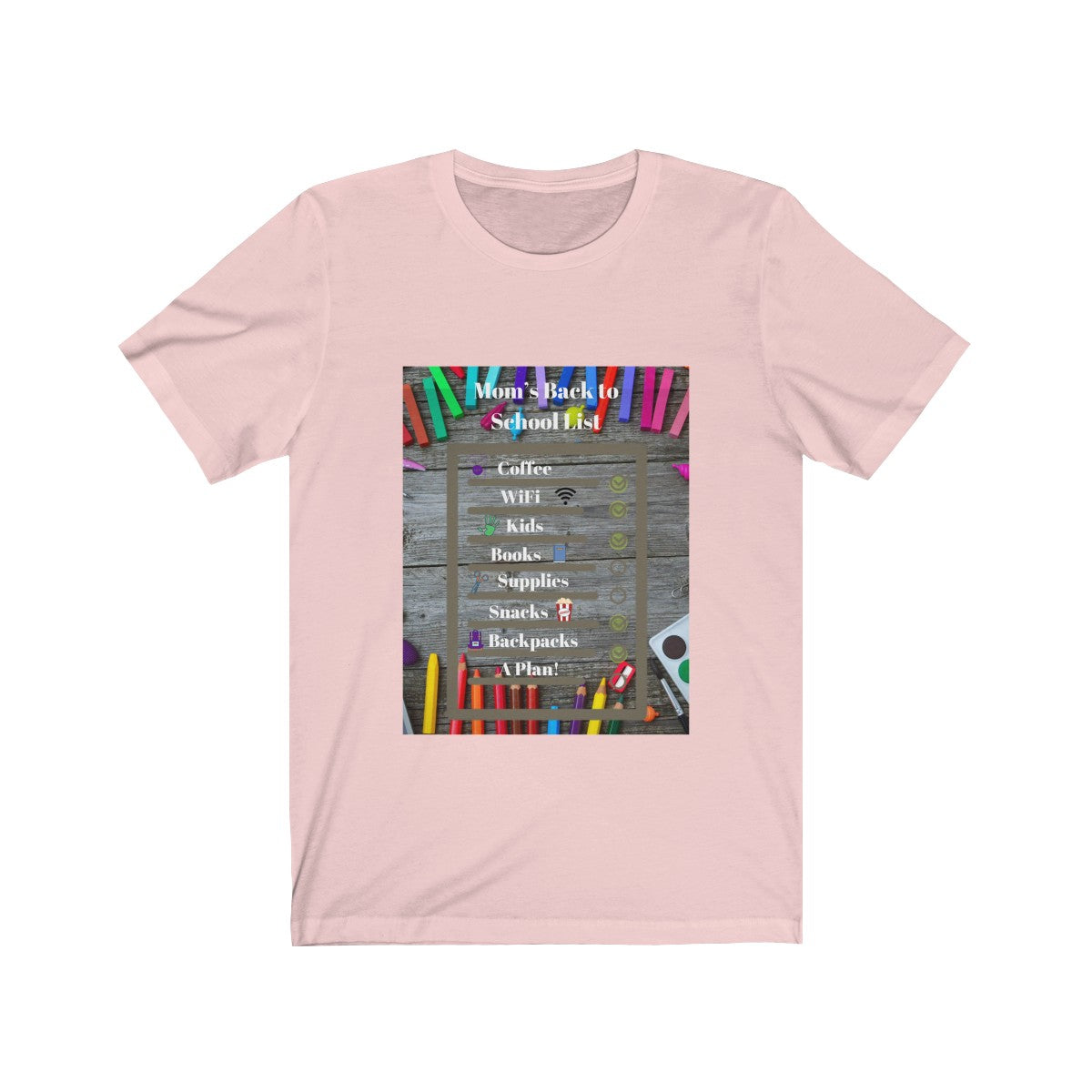 Mom’s List Women’s Jersey Short Sleeve Tee