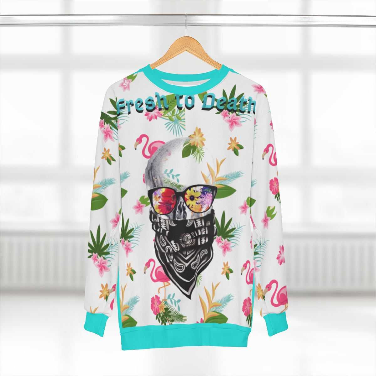 Fresh to Death AOP Unisex Sweatshirt
