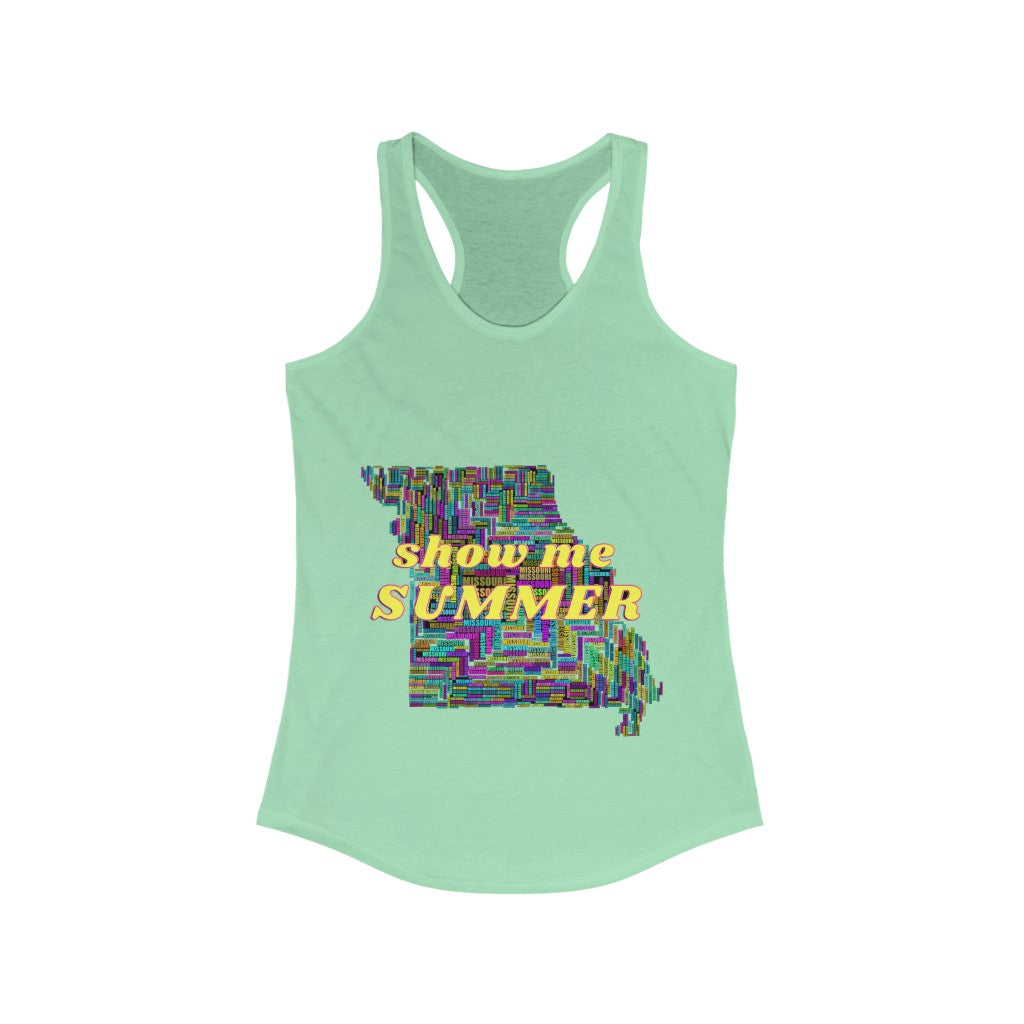 Show Me Summer Women's Ideal Racerback Tank