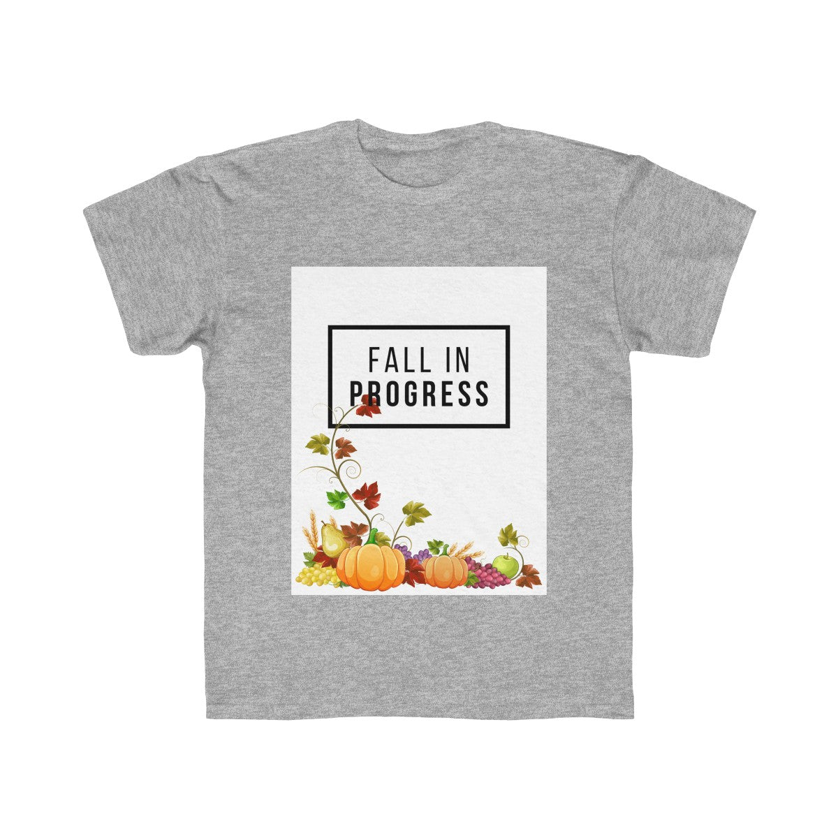 Fall in Progress Kids Regular Fit Tee