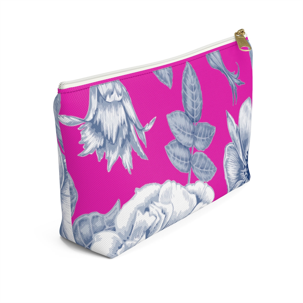 Pretty Pink, Baby Blue Accessory Pouch w T-bottom