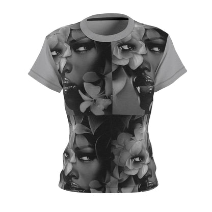Peekaboo Women's AOP Cut & Sew Tee