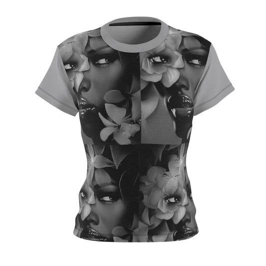 Peekaboo Women's AOP Cut & Sew Tee
