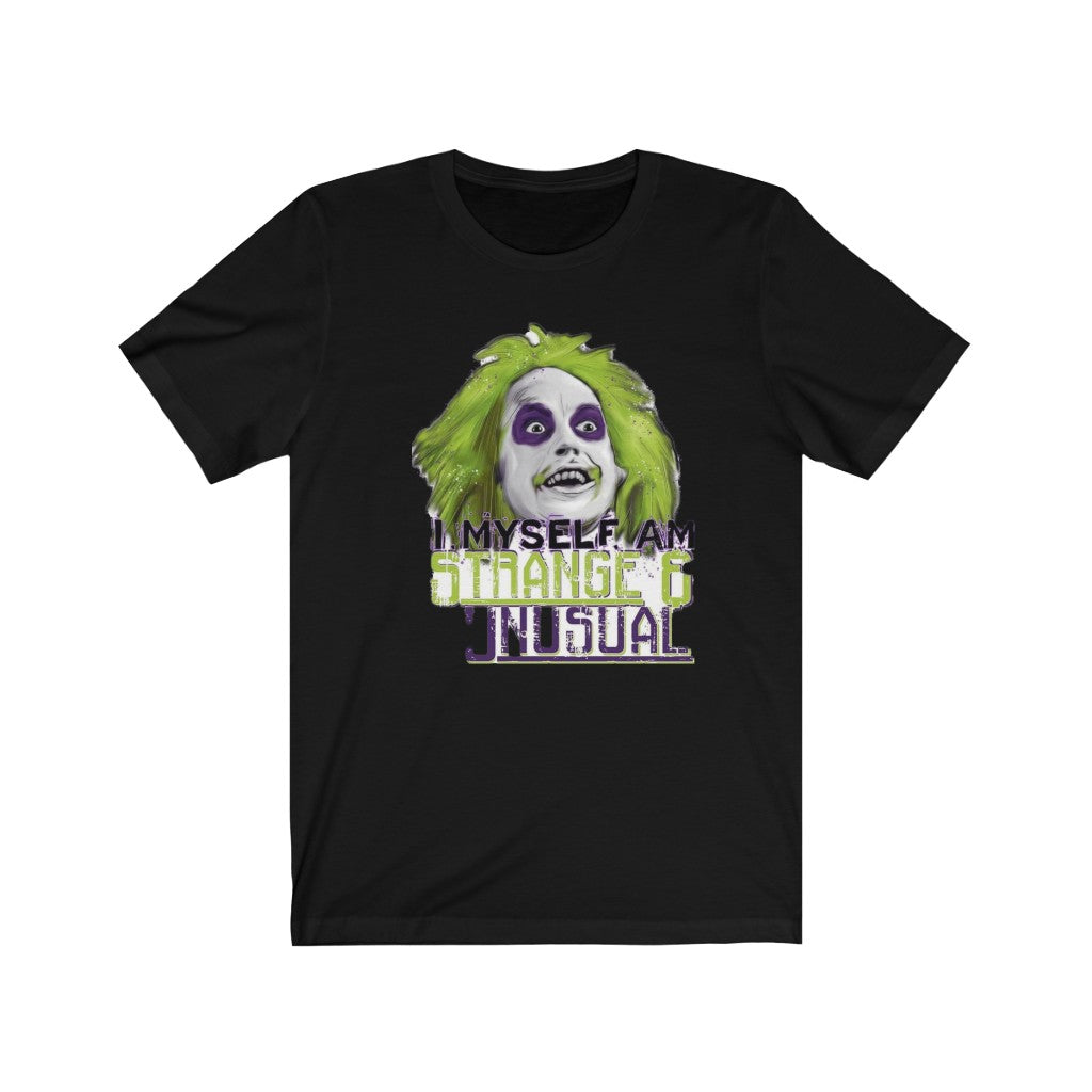 Strange and Unusual Unisex Jersey Short Sleeve Tee