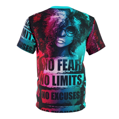 No Fear Adult AOP Cut & Sew Tee