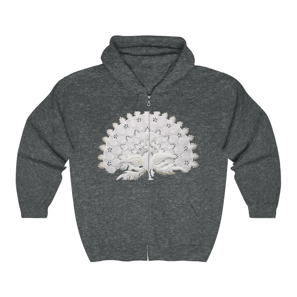 Winter Fowl Unisex Heavy Blend™ Full Zip Hooded Sweatshirt