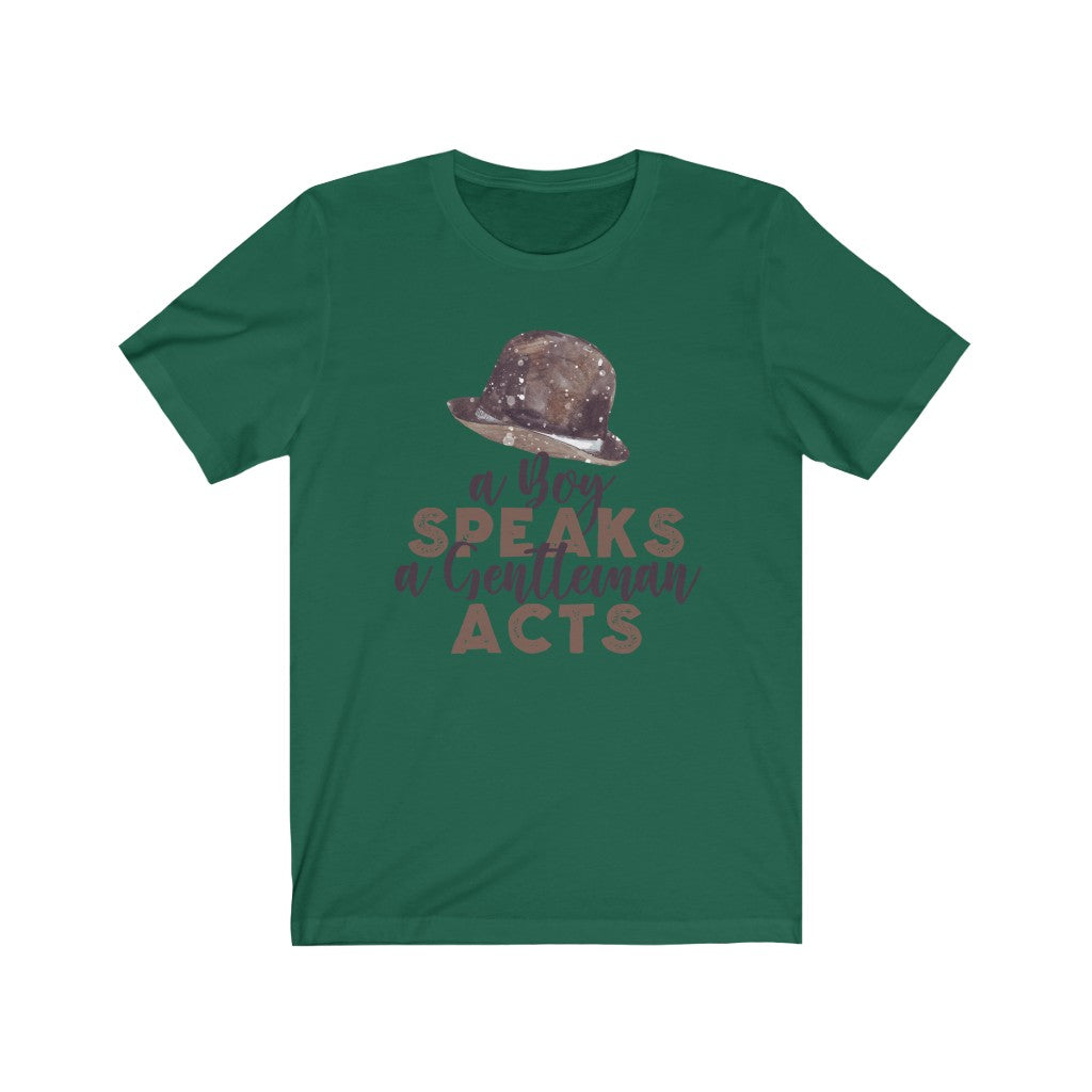 Boys and Gents  Adult Jersey Short Sleeve Tee