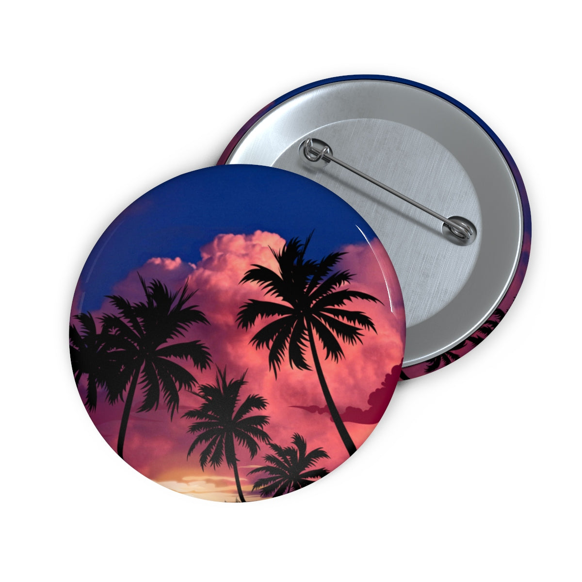 Palm Dreams Pin Buttons