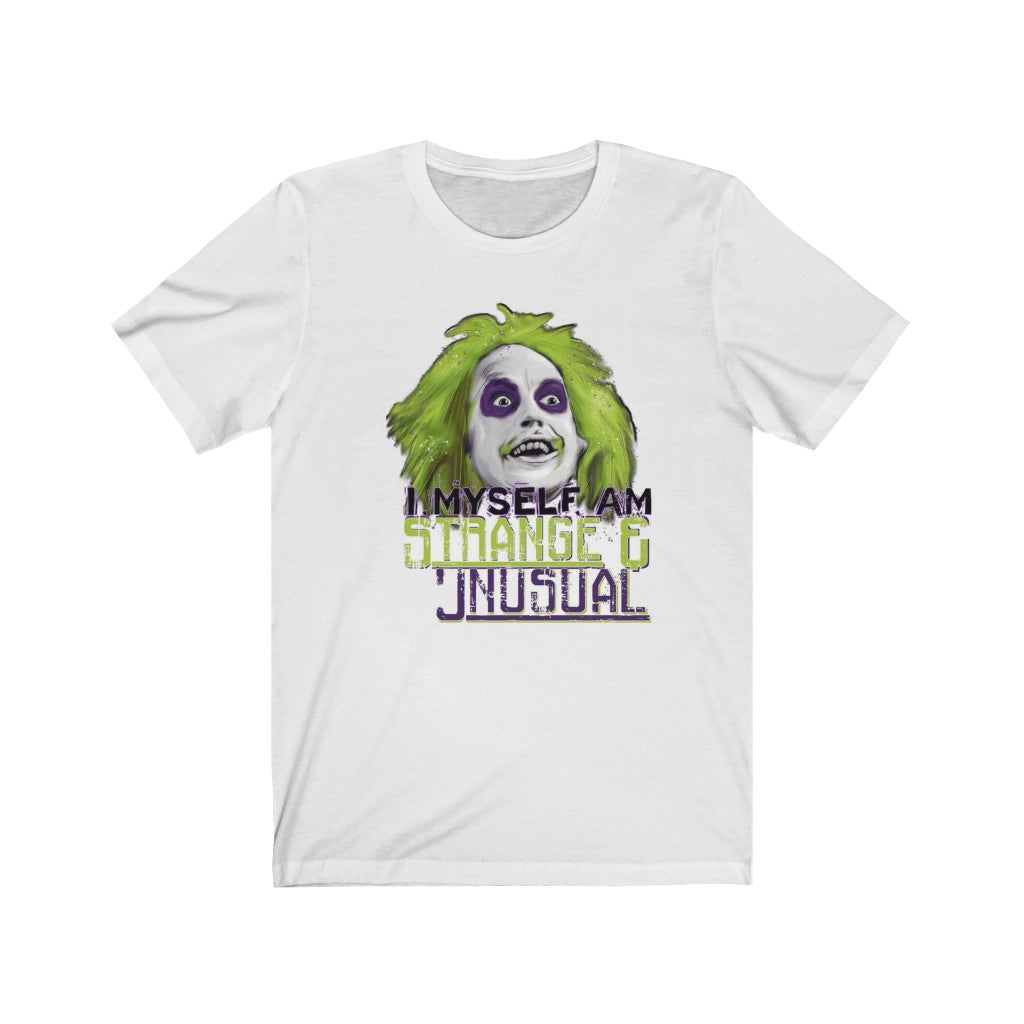Strange and Unusual Unisex Jersey Short Sleeve Tee