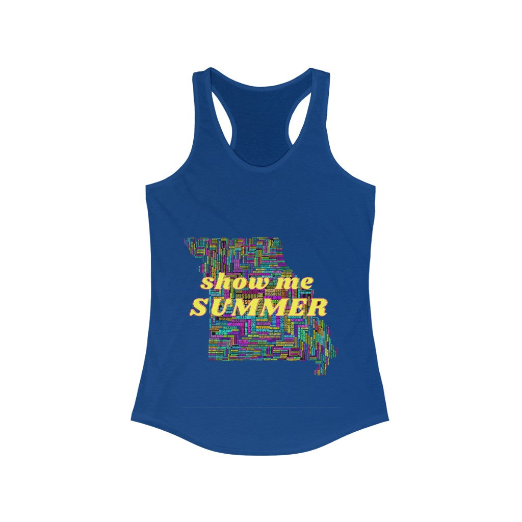 Show Me Summer Women's Ideal Racerback Tank