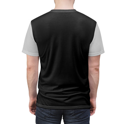 Locs Blk/Gry Unisex AOP Cut & Sew Tee