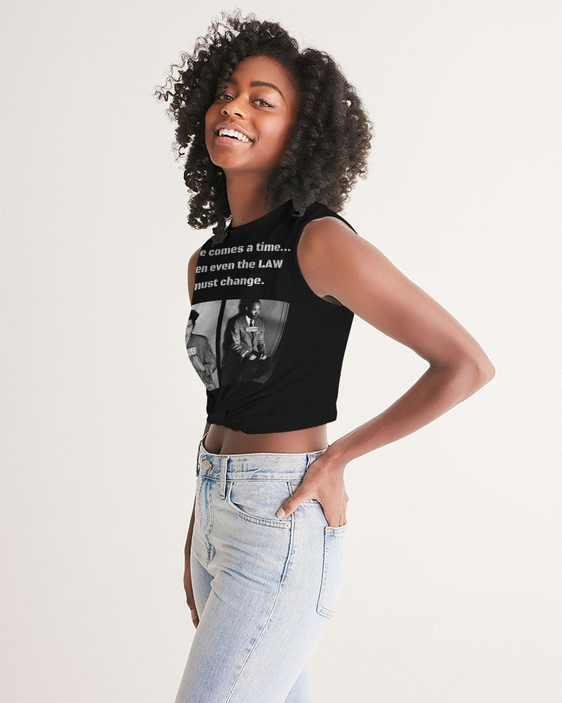 Law Change Women's Twist-Front Tank