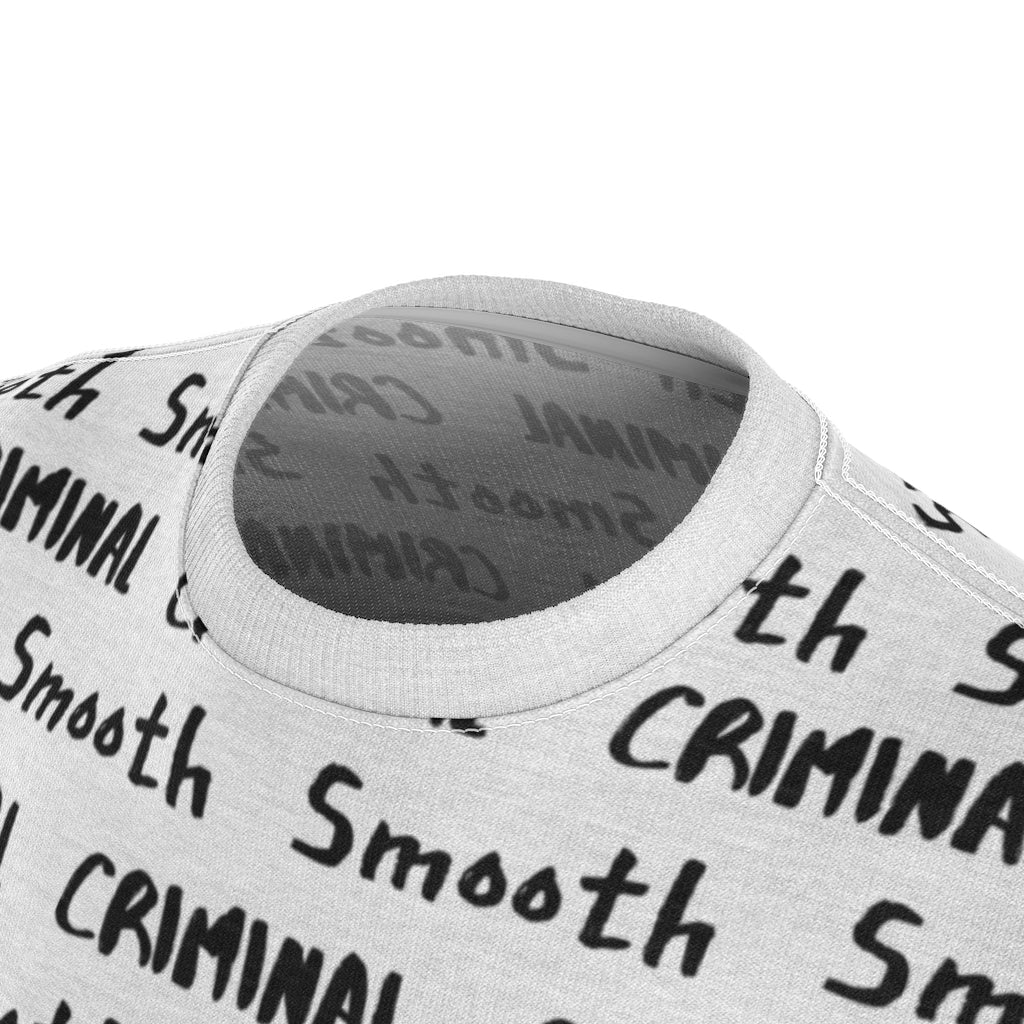 Smooth Criminal Unisex AOP Cut & Sew Tee