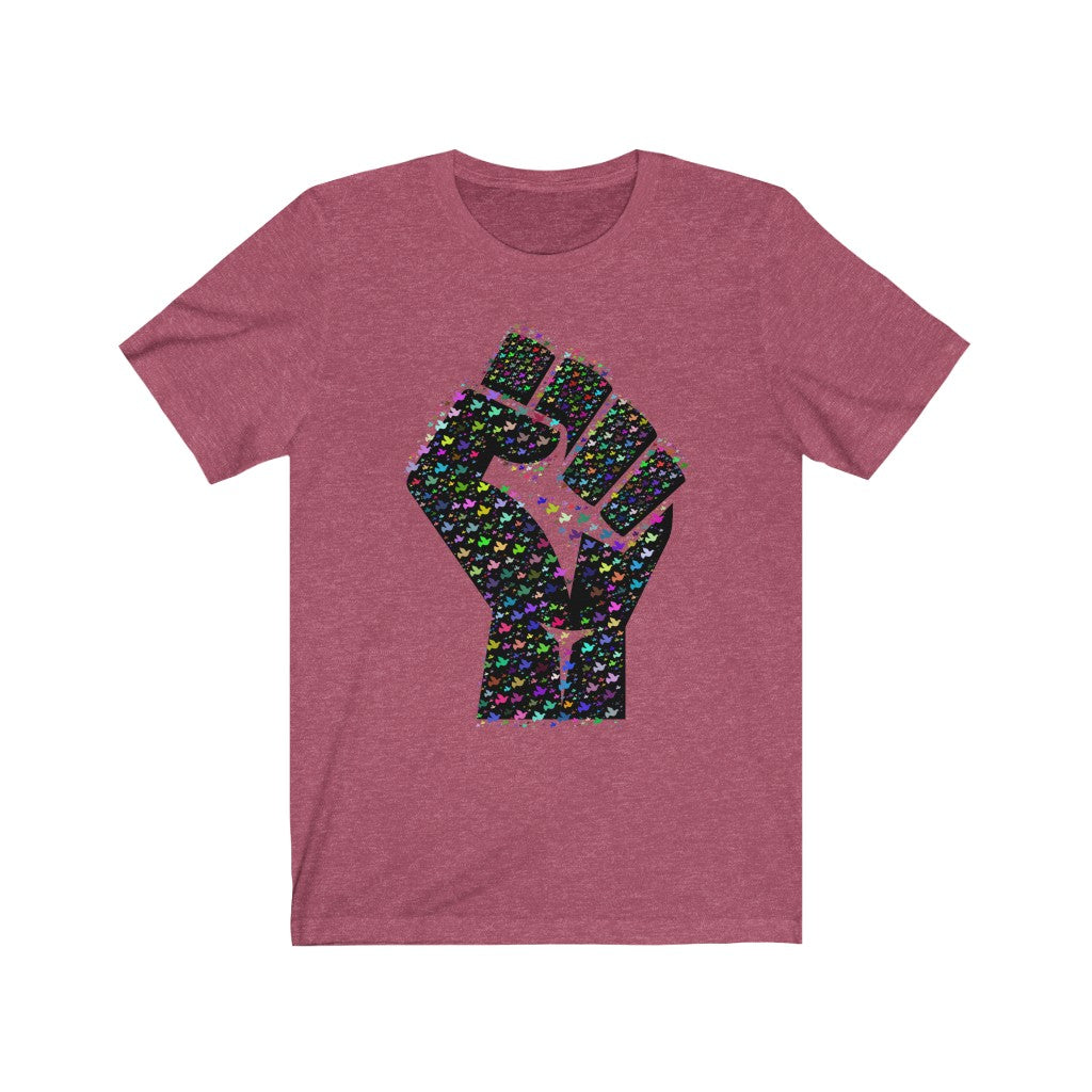 Black Power Unisex Jersey Short Sleeve Tee