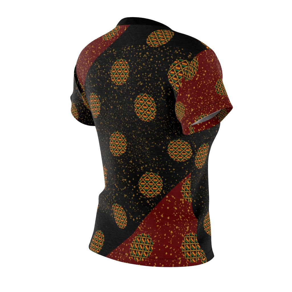 Motherspace Red Women's AOP Cut & Sew Tee