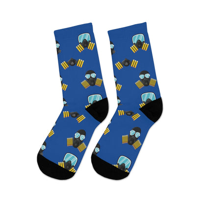 MaskOn BLU Adult Unisex DTG Socks