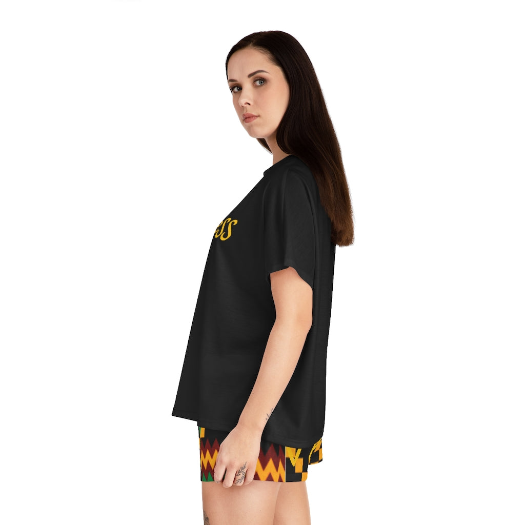 Princess Women's Short Pajama Set (AOP)