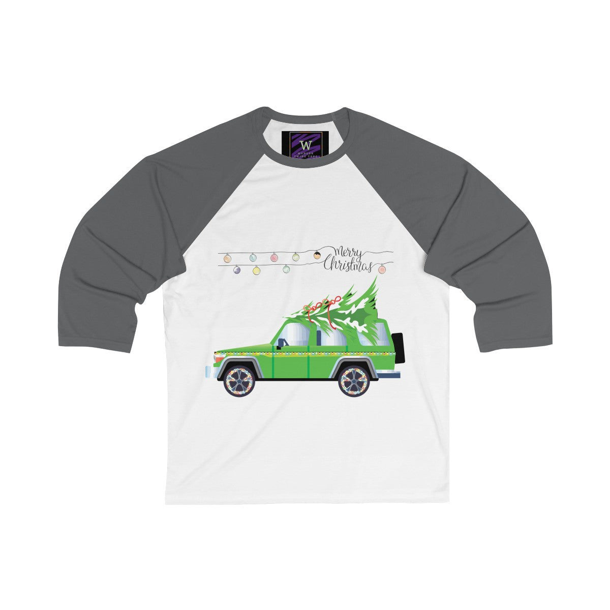 Christmas Vacation Unisex 3/4 Sleeve Baseball Tee