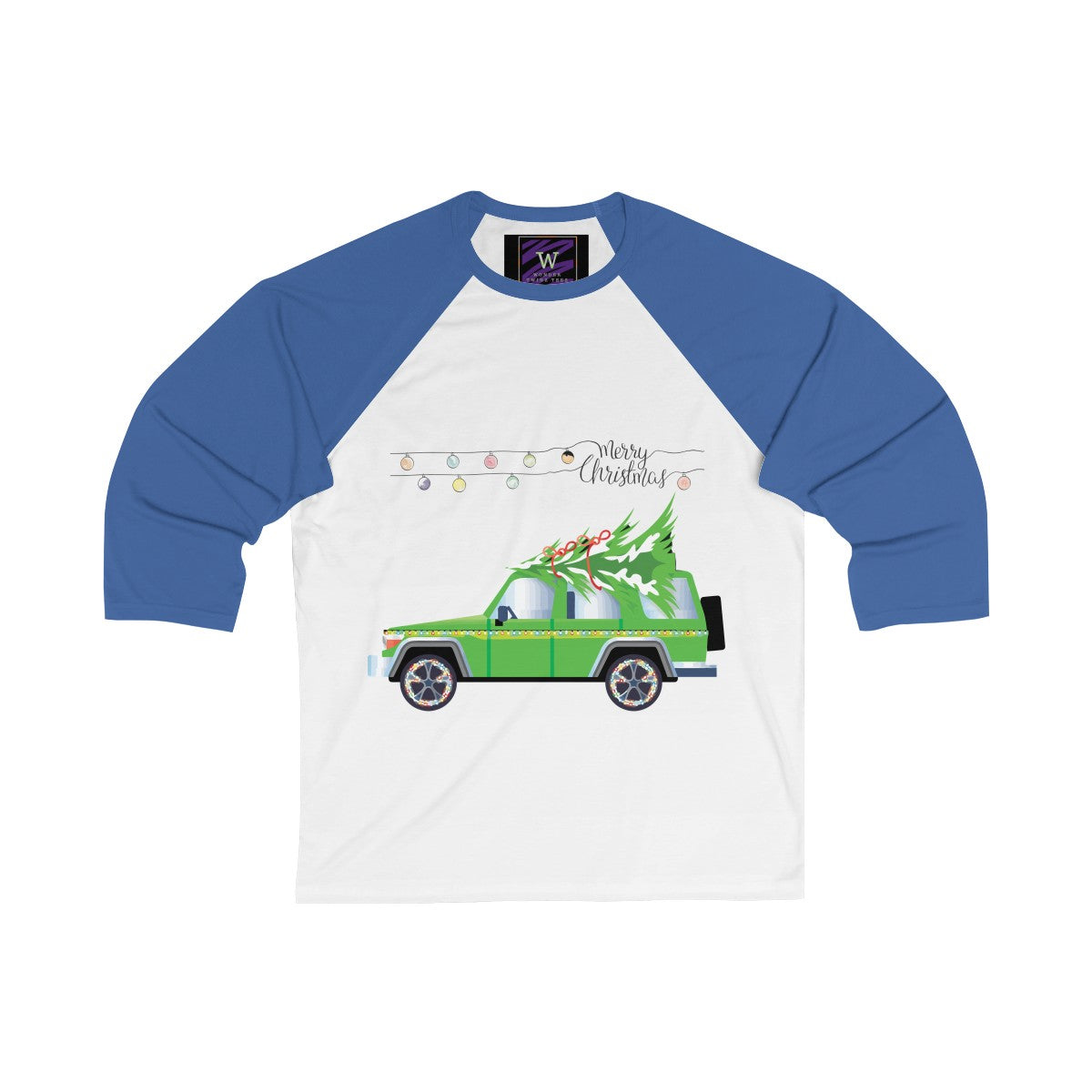 Christmas Vacation Unisex 3/4 Sleeve Baseball Tee