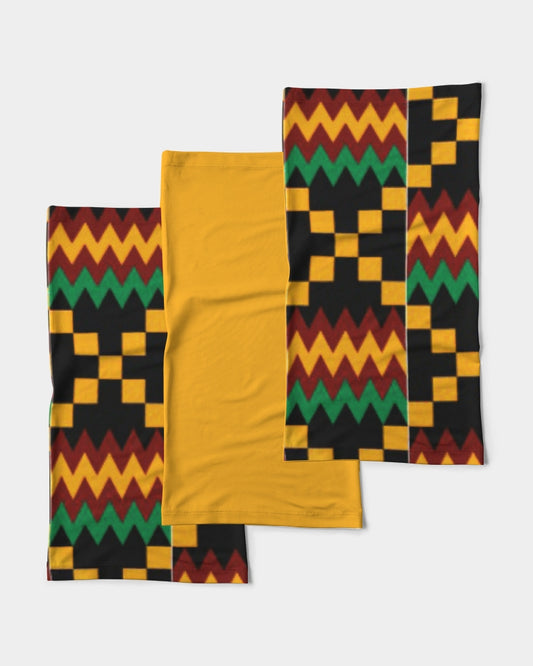 Kente Theme Neck Gaiter Set