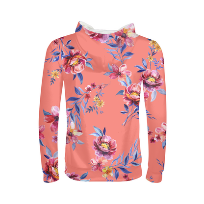 Pink Flower Kids Hoodie
