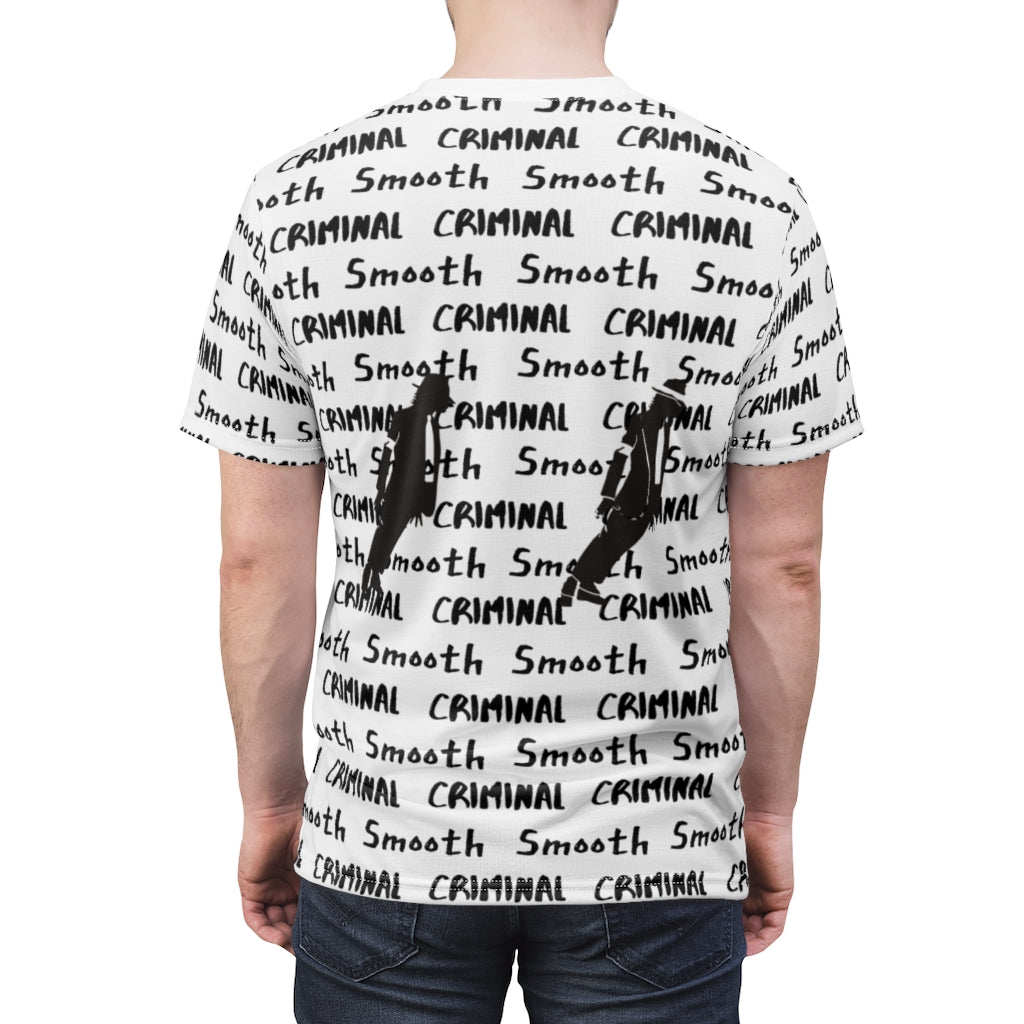 Smooth Criminal Unisex AOP Cut & Sew Tee