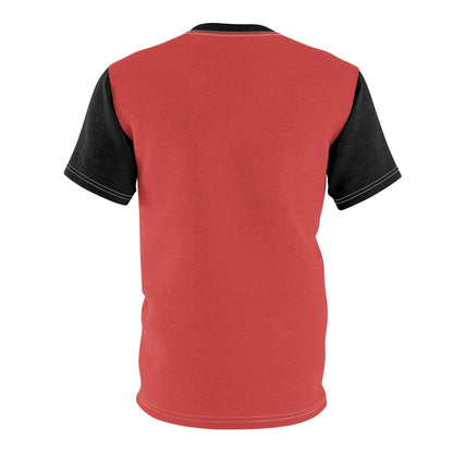 Locs Red Unisex AOP Cut & Sew Tee