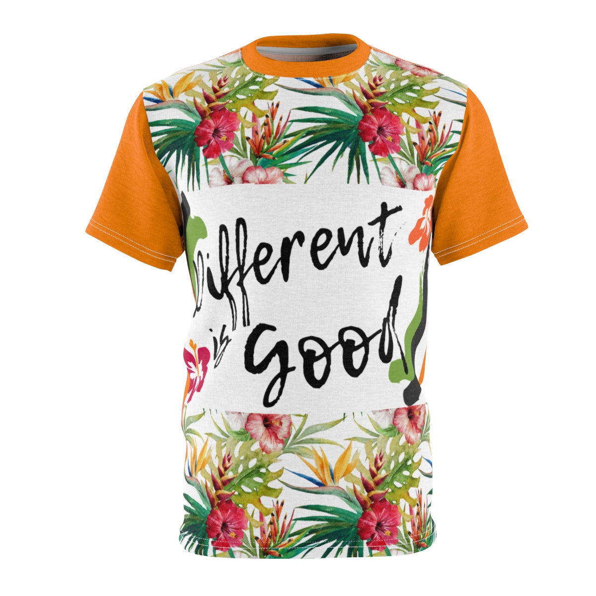 Different ORG  Unisex AOP Cut & Sew Tee