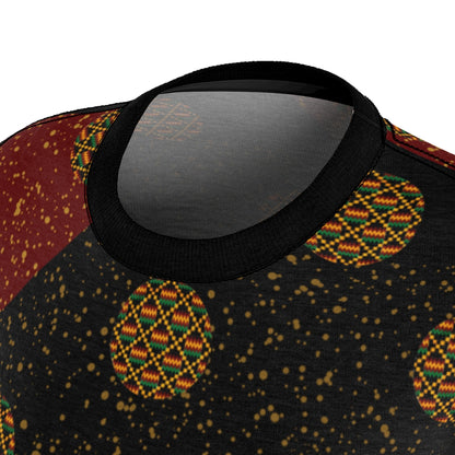 Motherspace Red Women's AOP Cut & Sew Tee