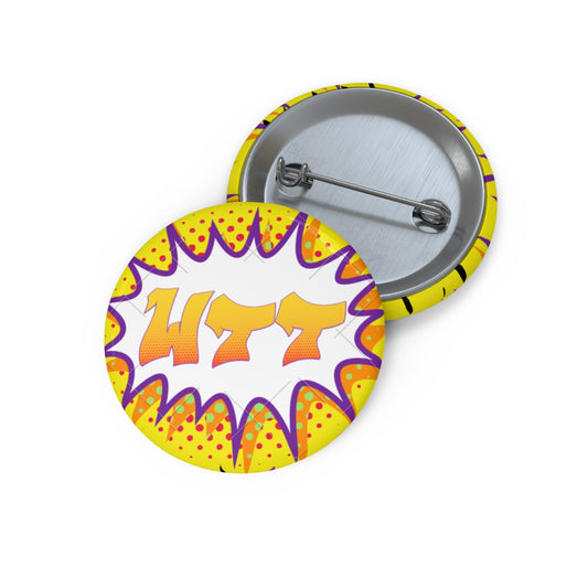 WTT "Pow" Logo2 Pin Buttons