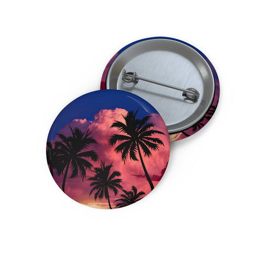 Palm Dreams Pin Buttons