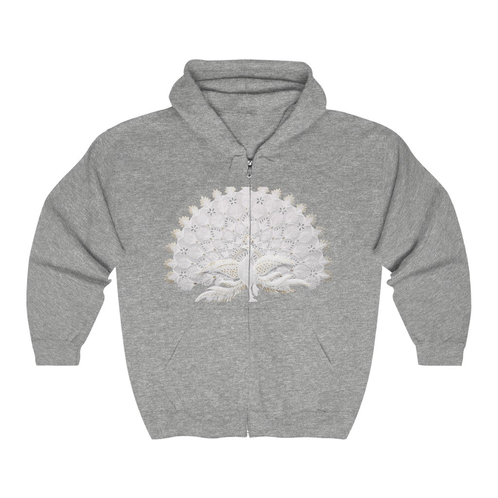 Winter Fowl Unisex Heavy Blend™ Full Zip Hooded Sweatshirt