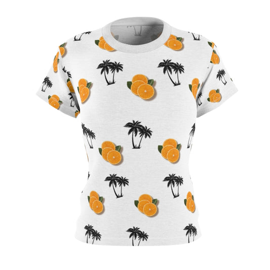 Florida Orange Women's AOP Cut & Sew Tee