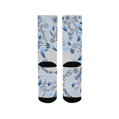 Feather Blue Women's Socks