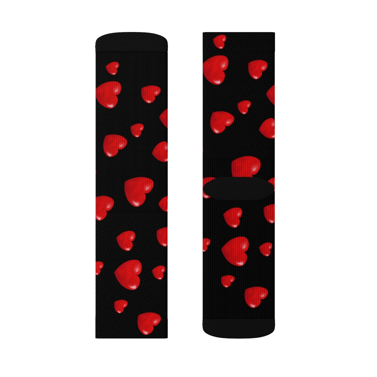 Black Heart Socks