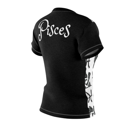 Pisces - BW Women's AOP Cut & Sew Tee