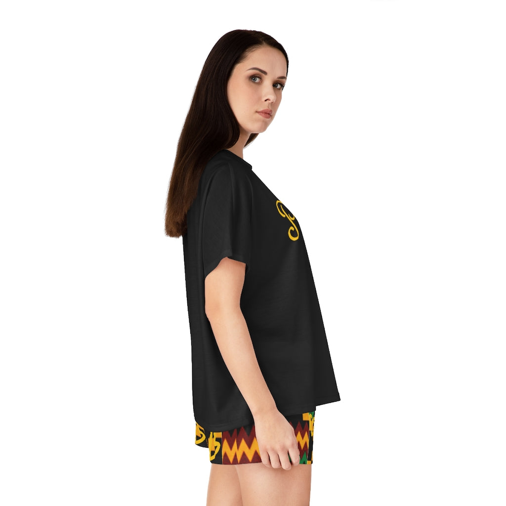 Princess Women's Short Pajama Set (AOP)