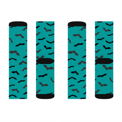 Bat Socks Teal