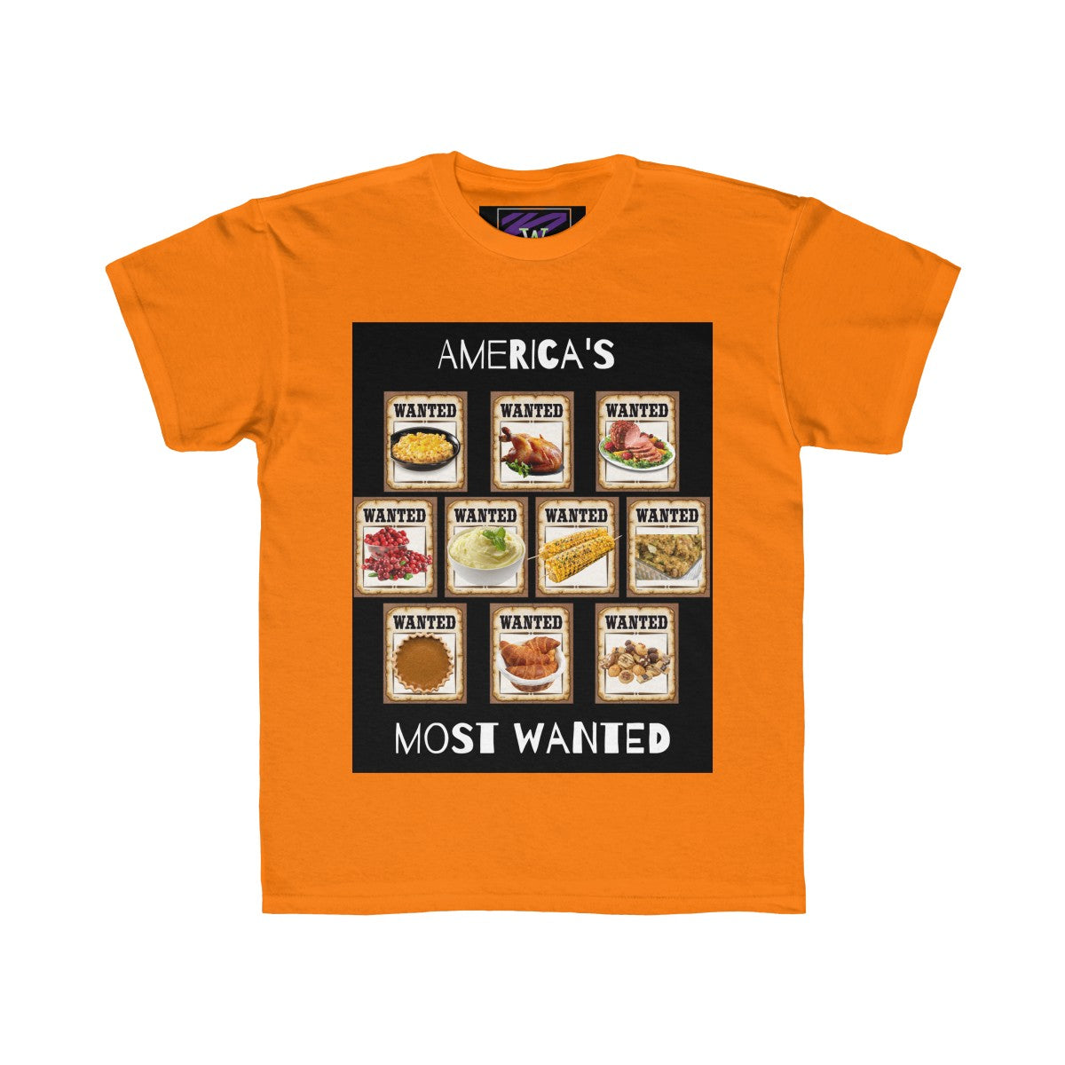Most Wanted: Thanksgiving Edition Kids Regular Fit Tee