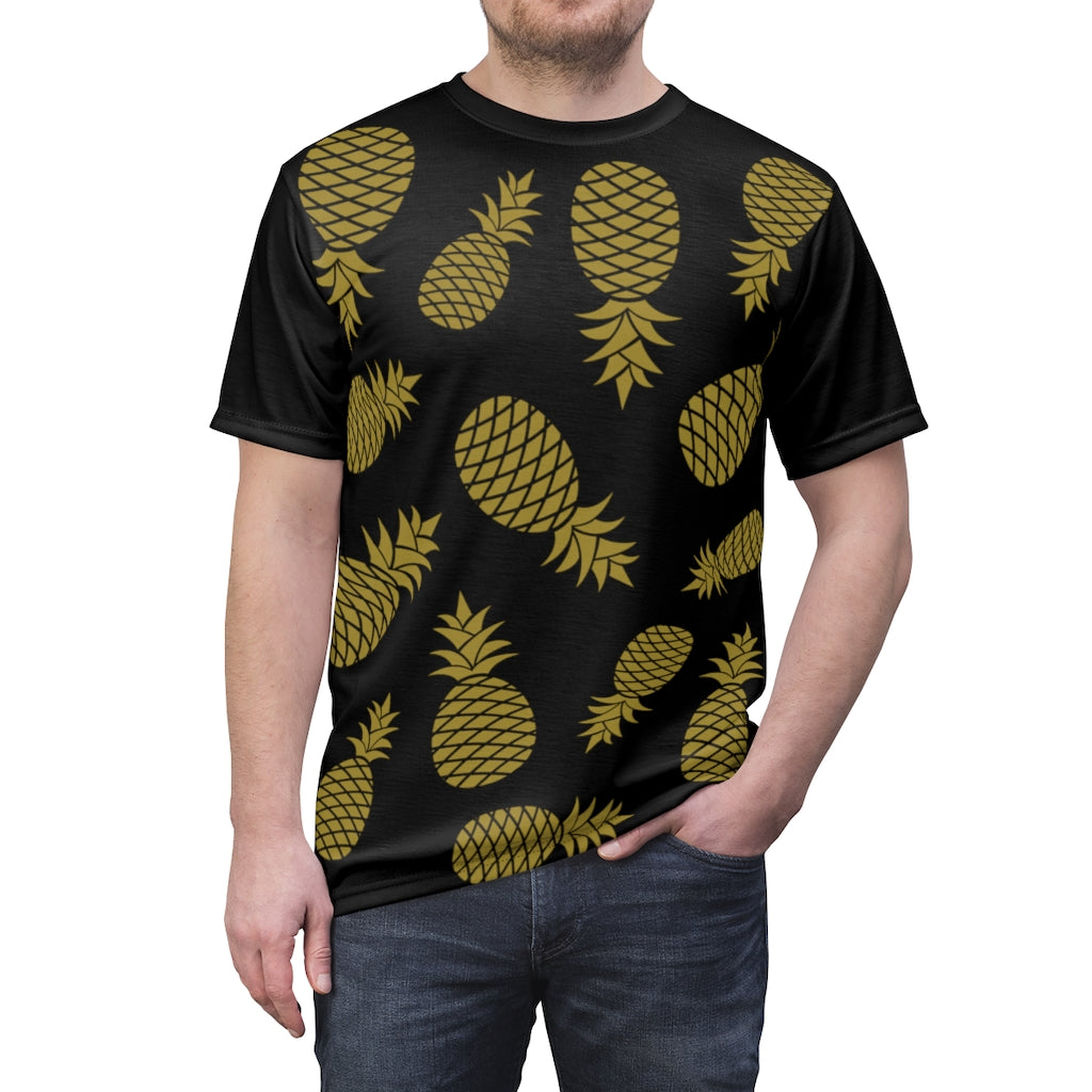 Elite Pineapple Unisex AOP Cut & Sew Tee