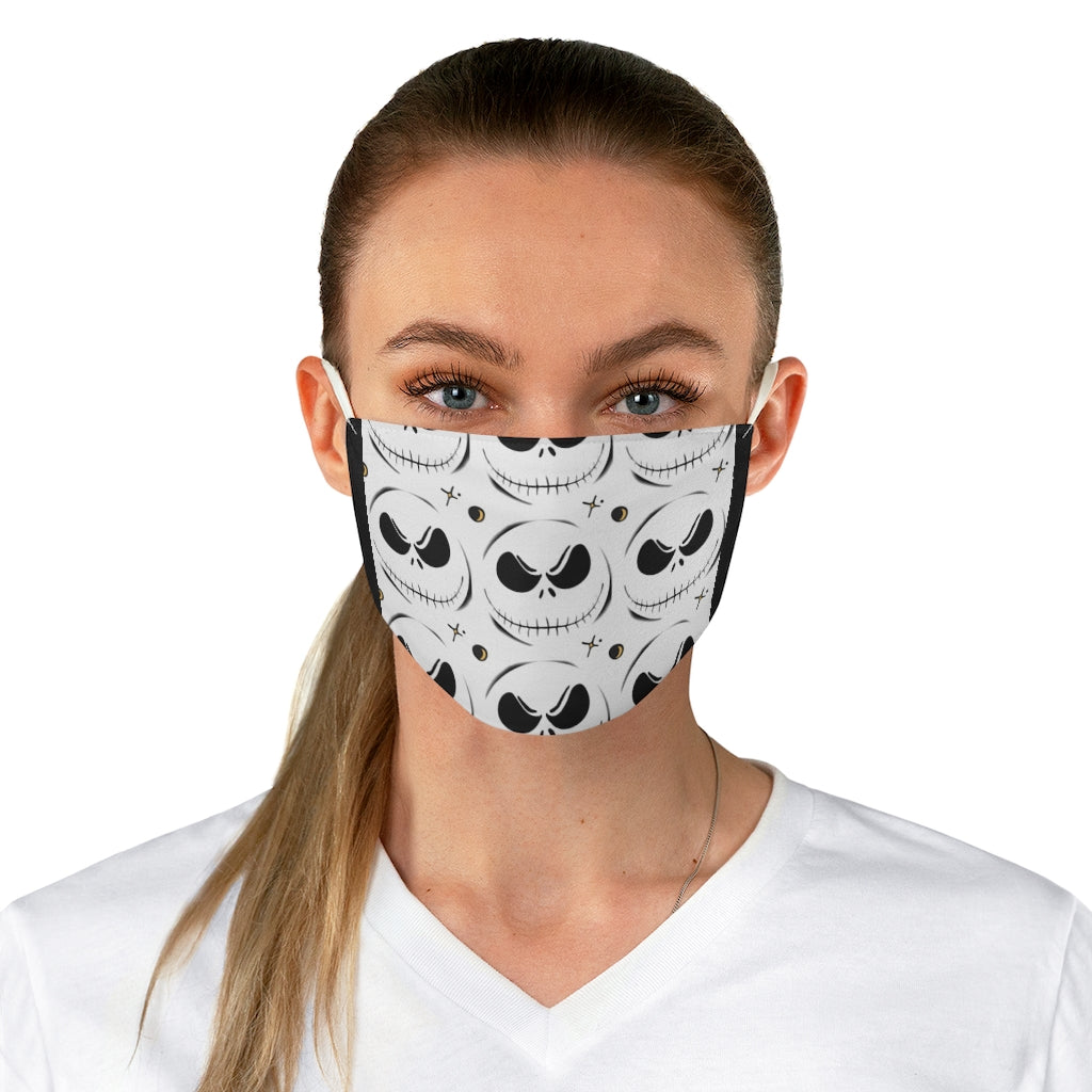 Pumpkin King Fabric Face Mask